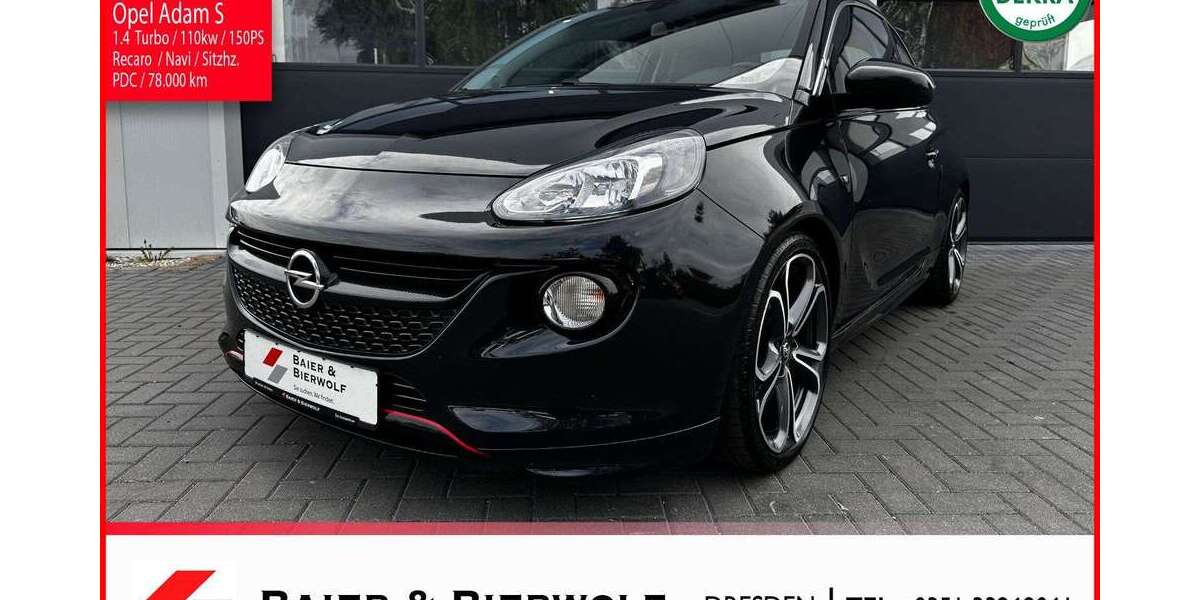 Opel Adam 78.532 km 11.990 &euro; Coswig 01640