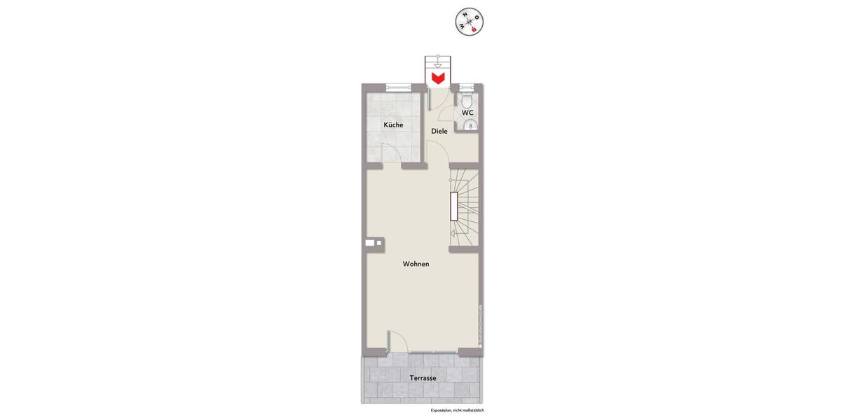 Reihenhaus Ottensoos - 6 Zimmer, 110 m&sup2;, 1.300&euro; | Angebot:26423334