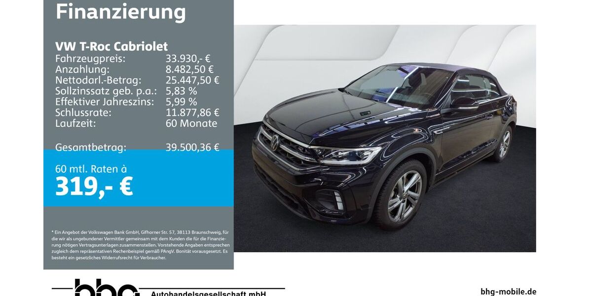 VW T-Roc 17.781 km 31.660 &euro; Kehl 77694