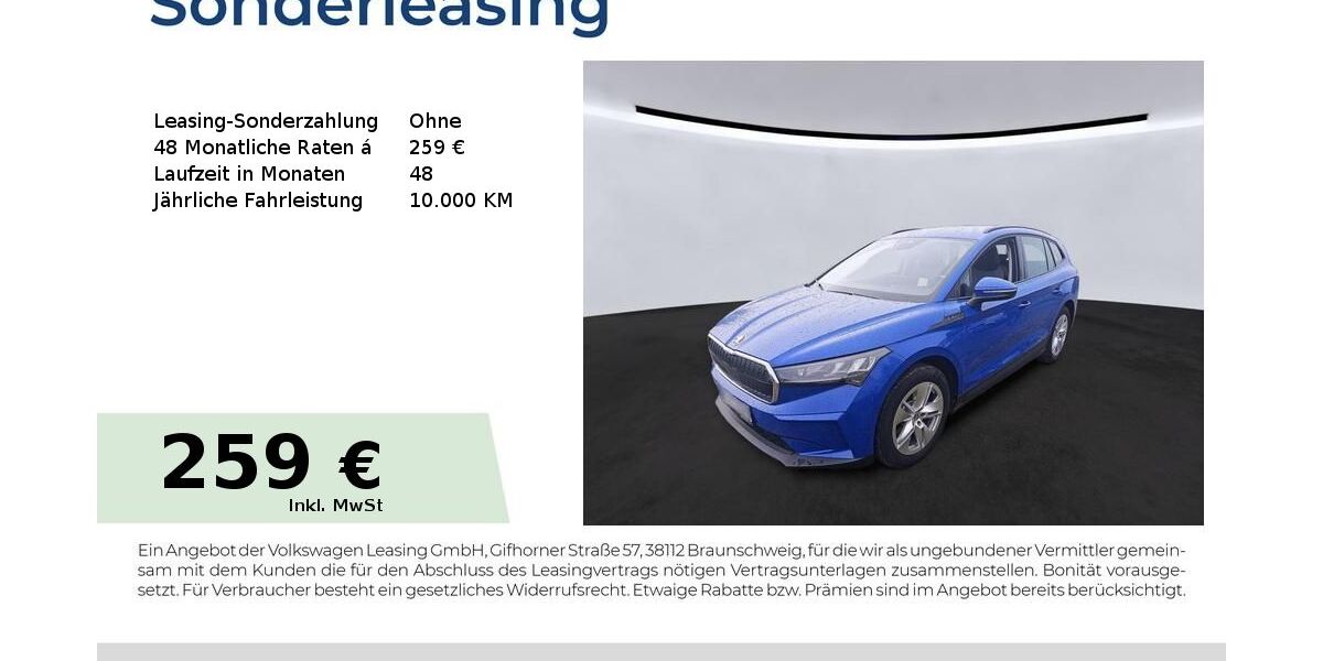Skoda Enyaq 27.550 km 22.940 &euro; Magdeburg 39118