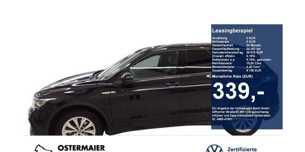 VW Tiguan 31.970 km 39.250 &euro; Vilsbiburg 84137