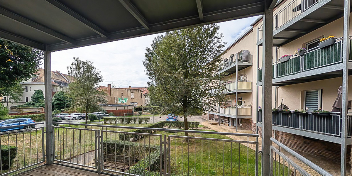 WAHREN + 3 RAUM WOHNUNG + GROSSER BALKON - Erdgeschoßwohnung Leipzig Wahren | Angebot:27312388