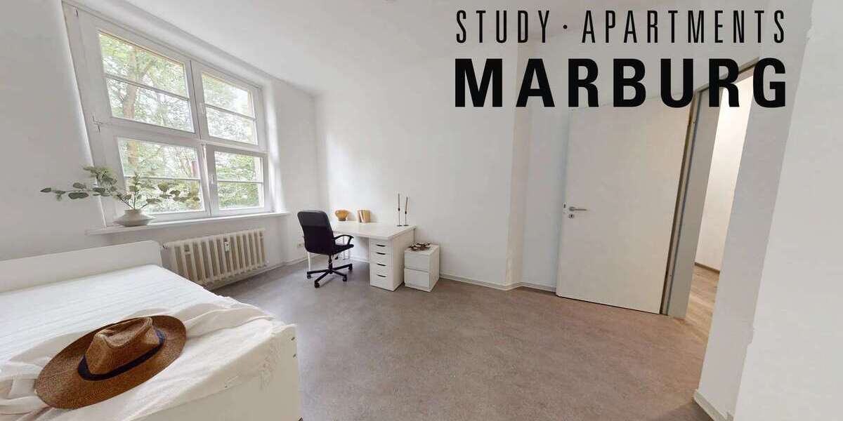Etagenwohnung Marburg - 1 Zimmer, 34 m&sup2;, 220&euro; | Angebot:27161401