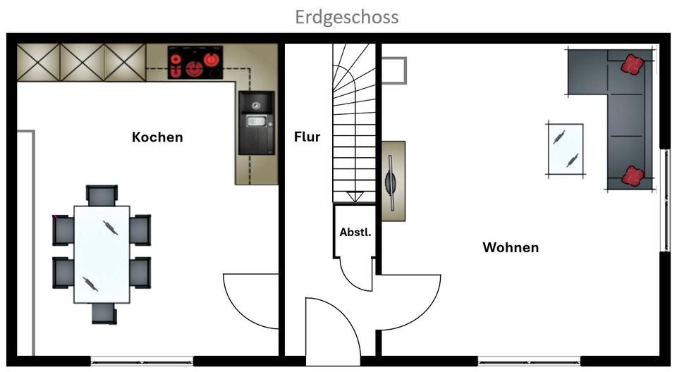 Etagenwohnung Meckenheim - 2 Zimmer, 55 m&sup2;, 600&euro; | Angebot:26698640