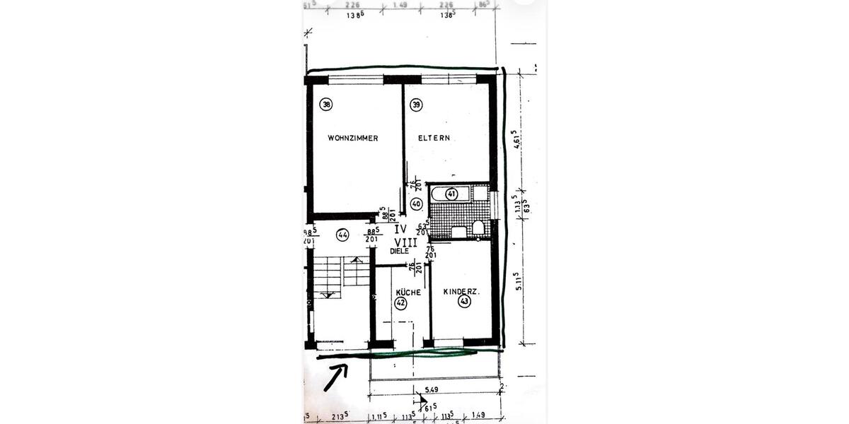 Dachgeschoßwohnung Esens - 3 Zimmer, 60 m&sup2;, 179.000&euro; | Angebot:26794739