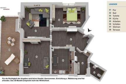 Wohnung zum Mieten in Mainz-Bretzenheim 1.200 € 98 m²