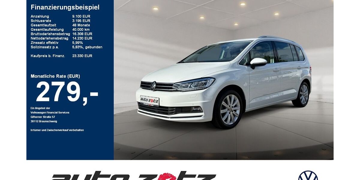 VW Touran 89.950 km 23.330 &euro; Landau 76829
