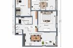 Hochparterre Gersthofen - 4 Zimmer, 102 m&sup2;, 499.000&euro; | Angebot:23164999