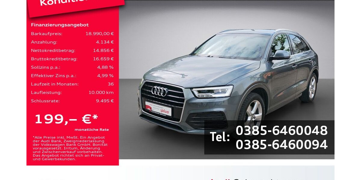 Audi Q3 50.500 km 18.990 &euro; Schwerin 19061