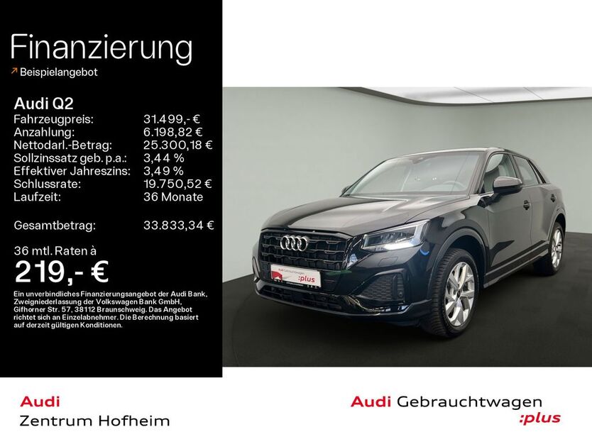 Audi Q2 28.535 km 31.499 € Hofheim 65719