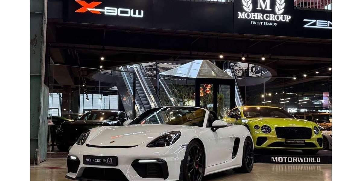 Porsche Boxster 7.700 km 96.400 € München 80939