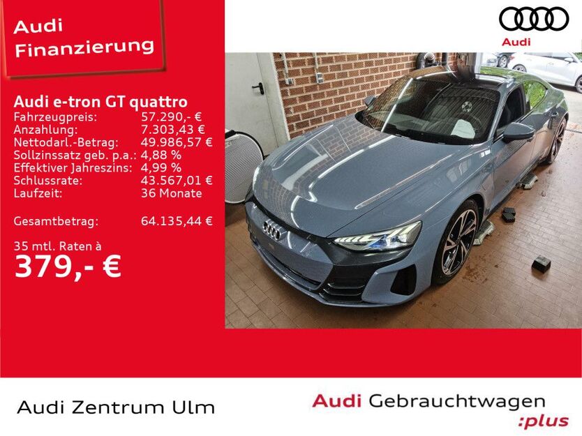 Audi e-tron GT 32.403 km 57.290 € Ulm 89073