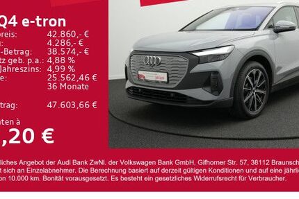 Audi Q4 e-tron 6.400 km 39.910 &euro; Gersthofen 86368