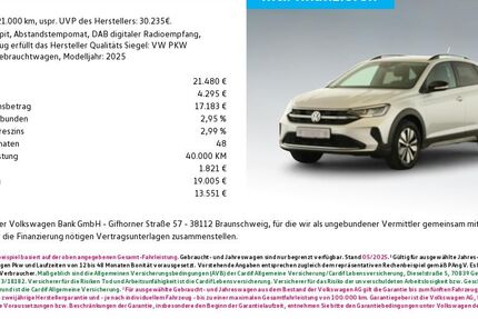 VW Taigo 21.000 km 19.480 &euro; Bamberg 96052