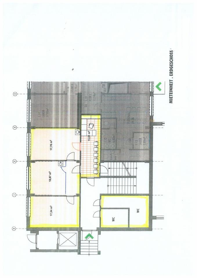 Attraktive Praxis-Bürofläche, ca. 71 m² im Carrée Dessauer Allee in Wolfen