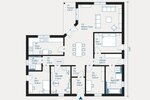 Lifetime 5: 142,02 m² - klar geplantes Familienwohnen - Bungalow Flieden-Buchenrod Buchenrod | Angebot:27331865