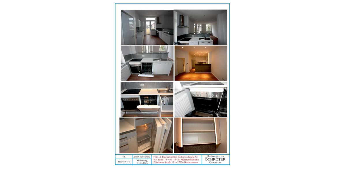 Etagenwohnung Bremerhaven - 5 Zimmer, 106 m&sup2;, 970&euro; | Angebot:26148722