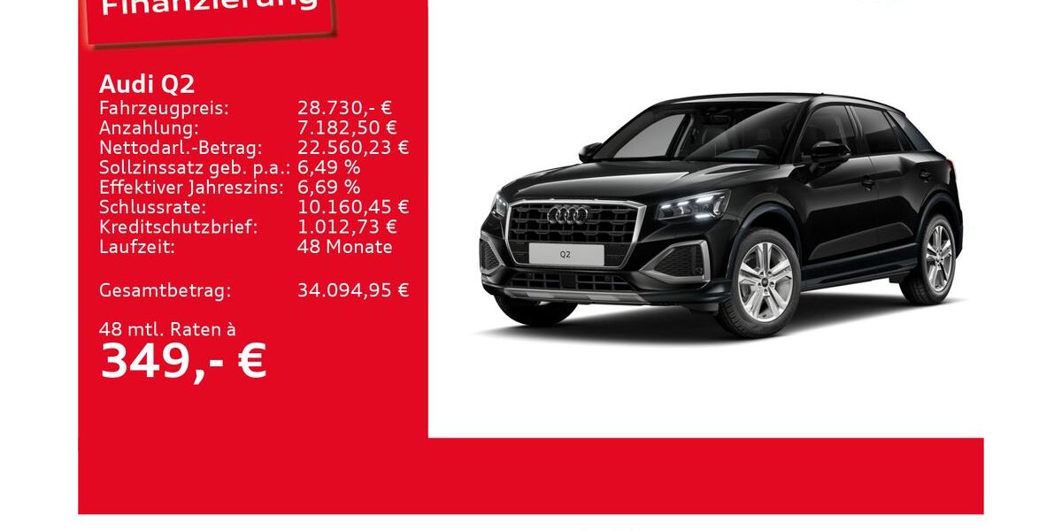 Audi Q2 4.551 km 28.730 &euro; Ulm 89073