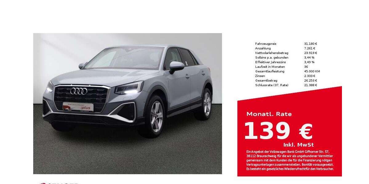 Audi Q2 11.546 km 31.180 &euro; Münster 48153