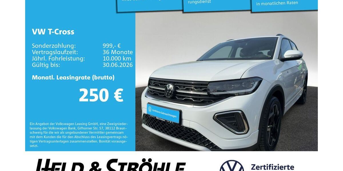 VW T-Cross 8.433 km 25.960 &euro; Neu-Ulm 89231