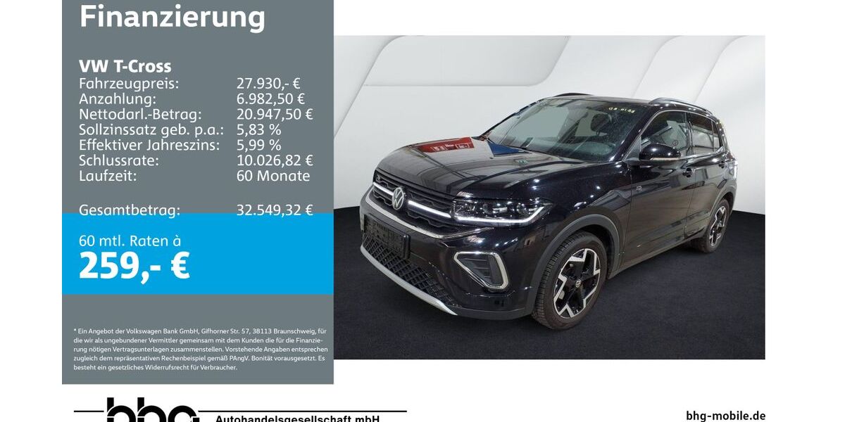 VW T-Cross 13.645 km 27.930 &euro; Reutlingen 72770