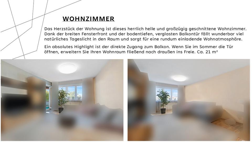 Etagenwohnung Neusäß - 3 Zimmer, 76 m&sup2;, 329.000&euro; | Angebot:26385719