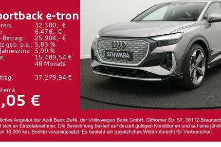 Audi Q4 e-tron 61.836 km 32.380 € Gersthofen 86368