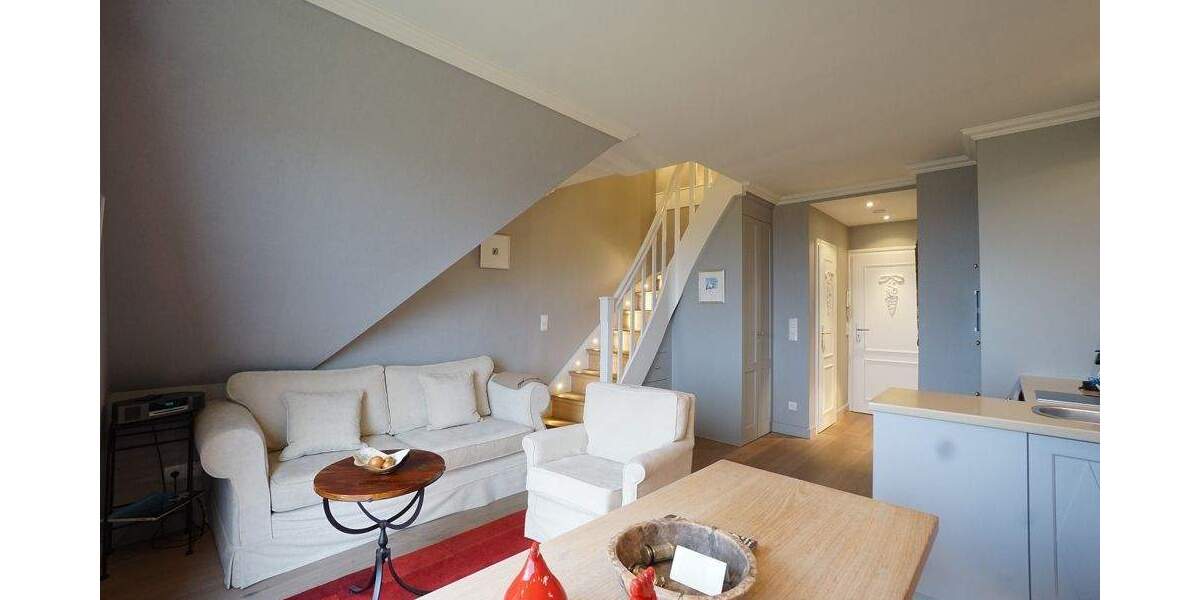 Etagenwohnung Sylt Morsum - 2 Zimmer, 43 m&sup2;, 425.000&euro; | Angebot:25645687