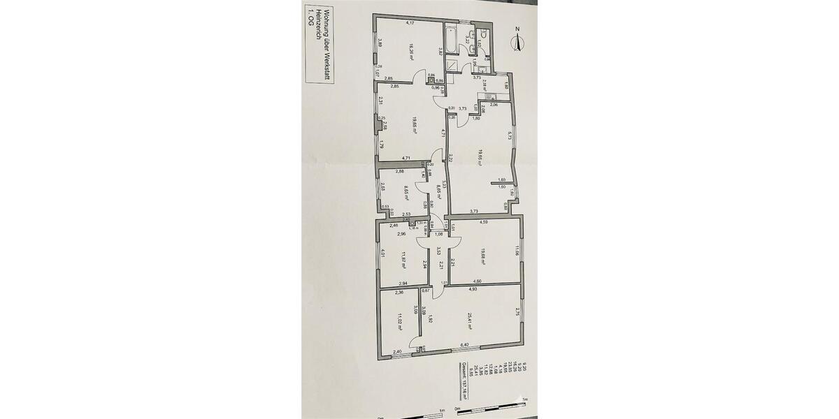 Dachgeschoßwohnung Neunkirchen Heinitz - 5 Zimmer, 150 m&sup2;, 900&euro; | Angebot:26495176