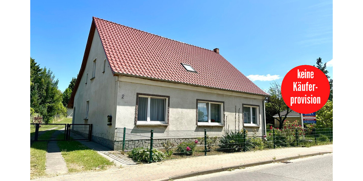 HORN IMMOBILIEN ++ Eggesin, Haus mit großem Grundstück und zwei massiven Nebengebäuden - Einfamilienhaus Eggesin | Angebot:25263345