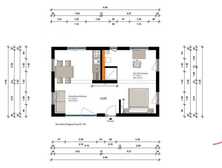 Einfamilienhaus Weiler- Simmerberg Weiler - 2 Zimmer, 38 m&sup2;, 375.000&euro; | Angebot:25678475