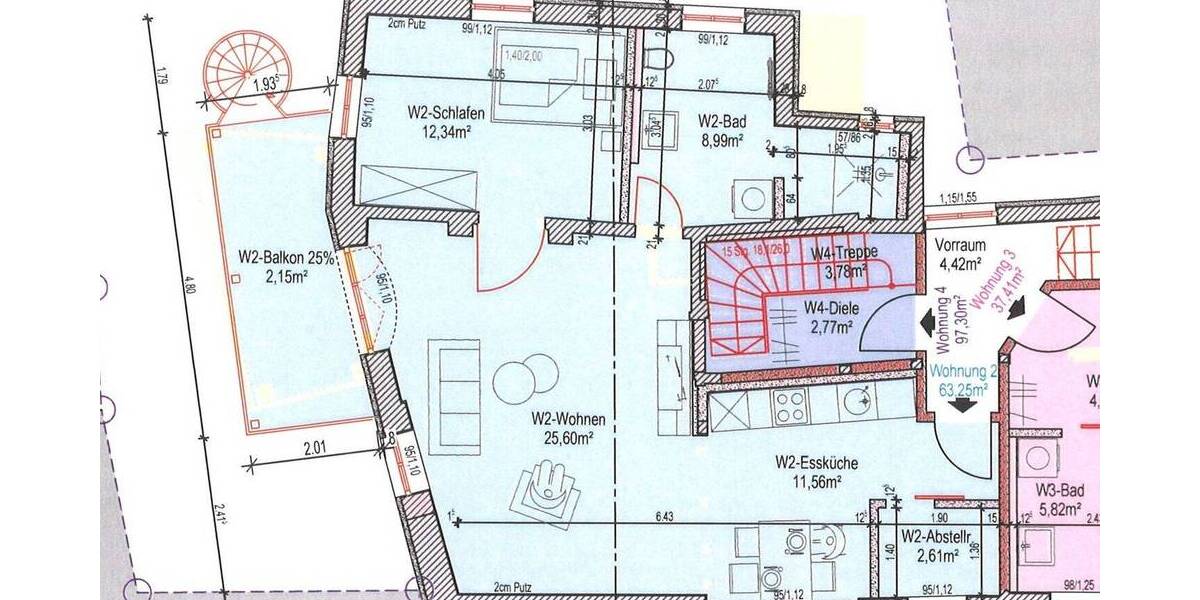 Etagenwohnung Nördlingen - 2 Zimmer, 63 m&sup2;, 325.000&euro; | Angebot:26376788