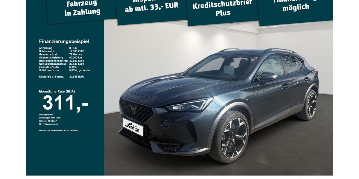 Cupra Formentor 20.900 km 30.823 &euro; Weingarten 88250