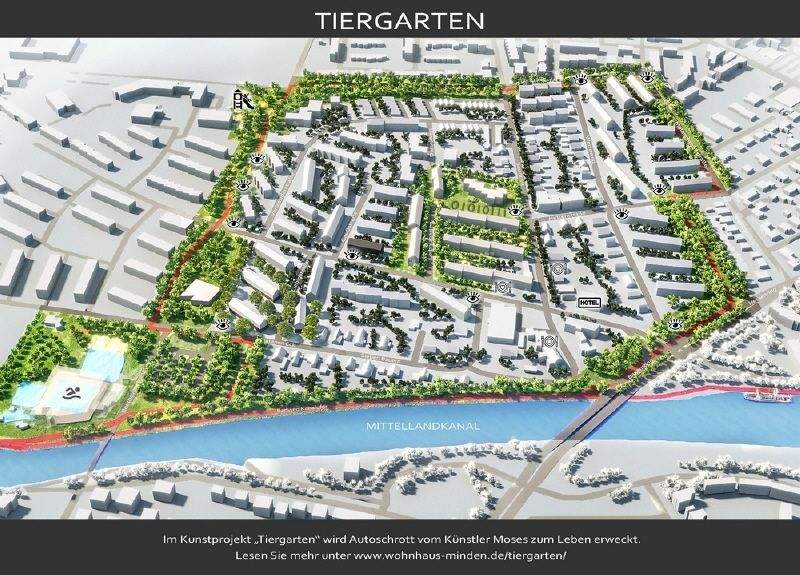 Etagenwohnung Minden Innenstadt - 3 Zimmer, 66 m&sup2;, 549&euro; | Angebot:26891401