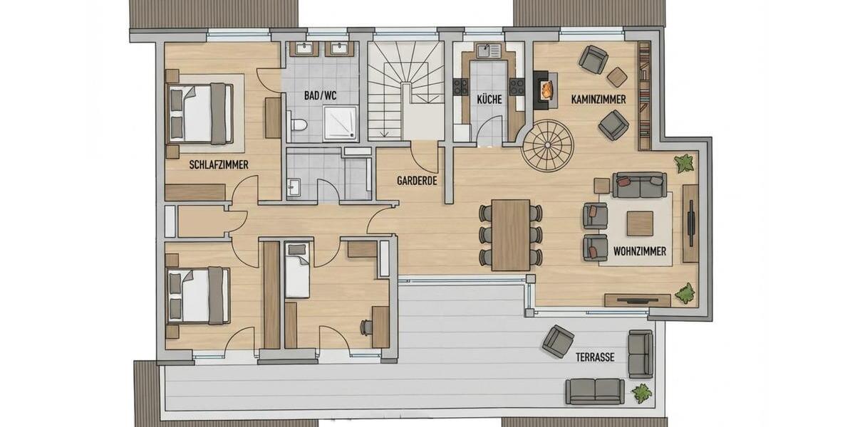 Einfamilienhaus Hannover Buchholz-Kleefeld - 5 Zimmer, 152 m&sup2;, 1.900&euro; | Angebot:24842266