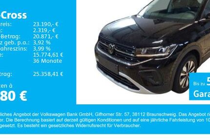 VW T-Cross 7.800 km 22.890 &euro; Gersthofen 86368