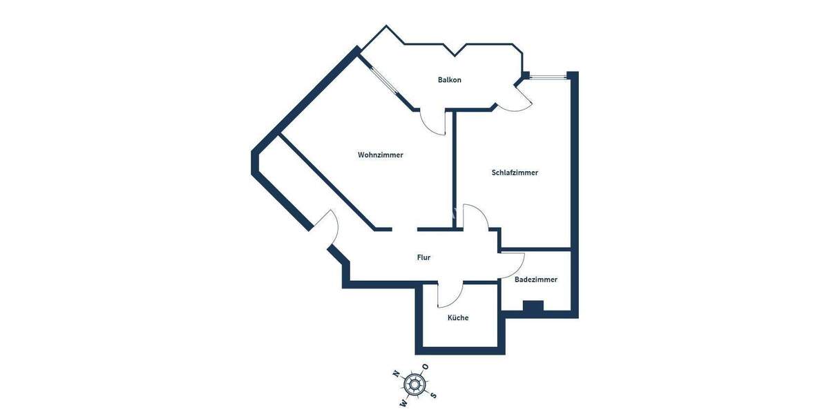2-Zimmer-Wohnung mit Balkon in ruhiger Wohnlage von Kaiserslautern 2 zimmer