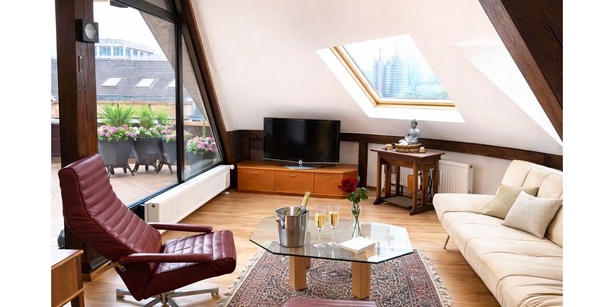 Luxuriöse 3-Zimmer Penthouse Wohnung in Westend - Einfamilienhaus Frankfurt am Main Westend Süd | Angebot:26675008