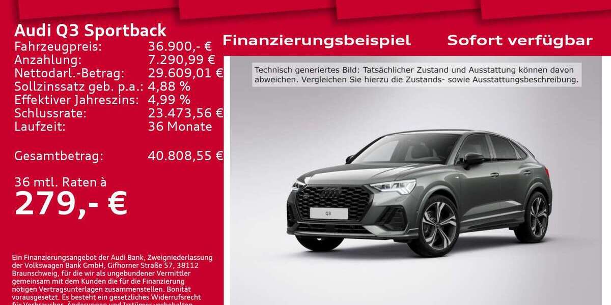 Audi Q3 60.300 km 36.900 &euro; Berlin 12489