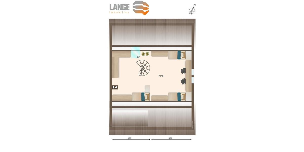 Maisonettenwohnung Scheer - 3 Zimmer, 99 m&sup2;, 795&euro; | Angebot:25987143
