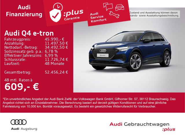Audi Q4 e-tron 14.776 km 44.880 &euro; Gersthofen 86368