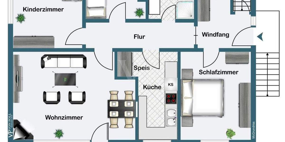 Einfamilienhaus Kösching - 4 Zimmer, 100 m&sup2;, 585.000&euro; | Angebot:24687085