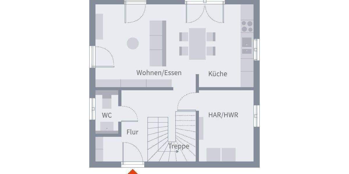 Einfamilienhaus Rehlingen-Siersburg Siersburg - 3 Zimmer, 107 m&sup2;, 288.900&euro; | Angebot:25745482