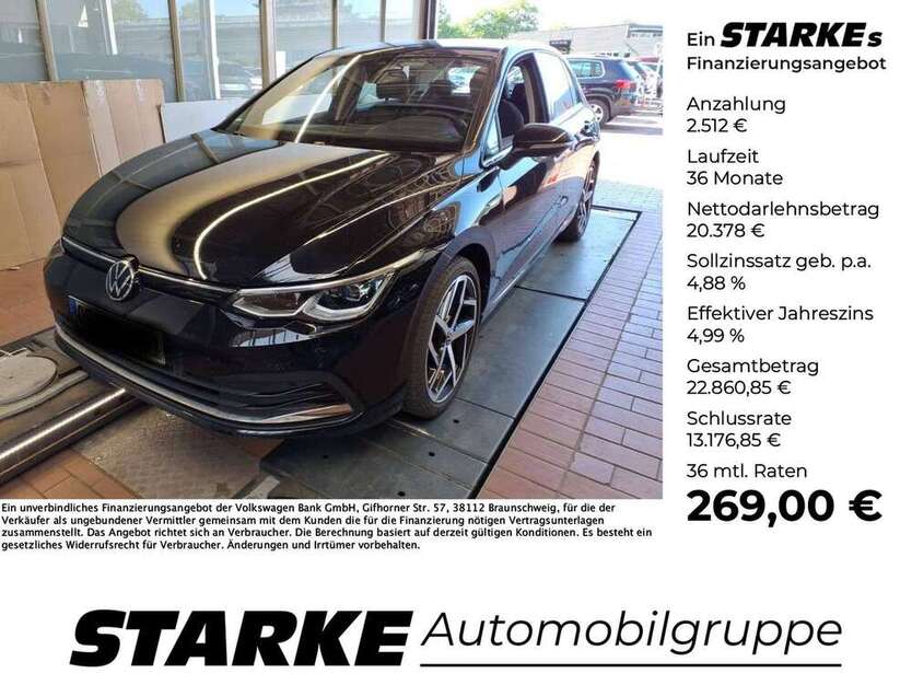 VW Golf 56.498 km 22.890 € Osnabrück 49078