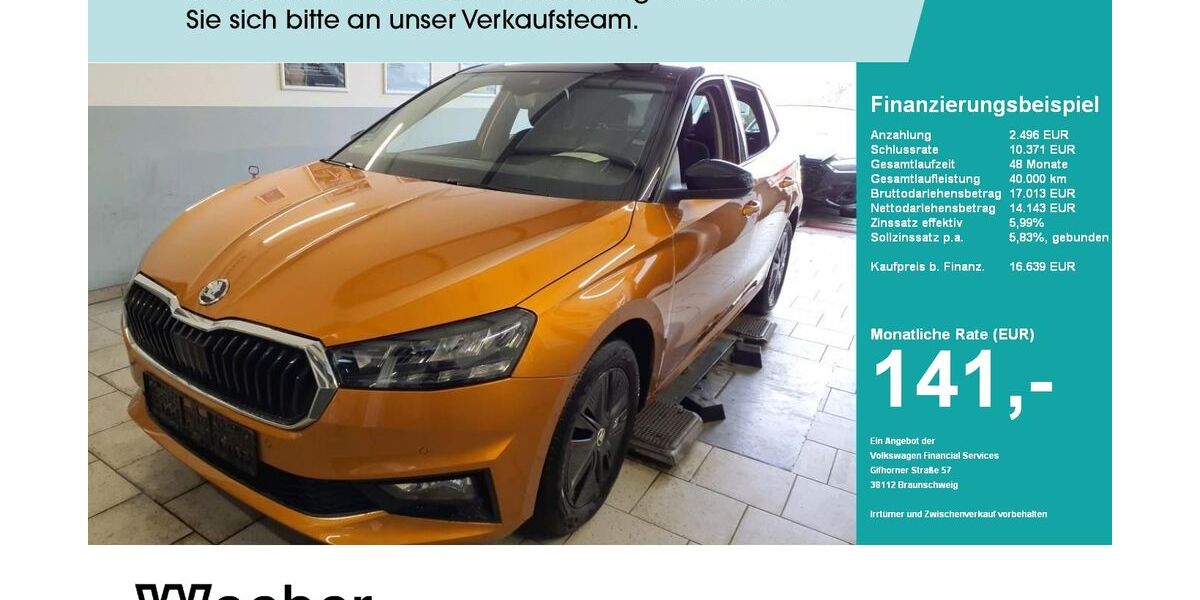 Skoda Fabia 28.819 km 16.489 &euro; Calw 75365