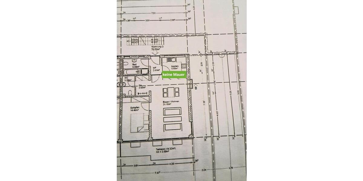 Erdgeschoßwohnung Greding - 2 Zimmer, 78 m&sup2;, 860&euro; | Angebot:25274806