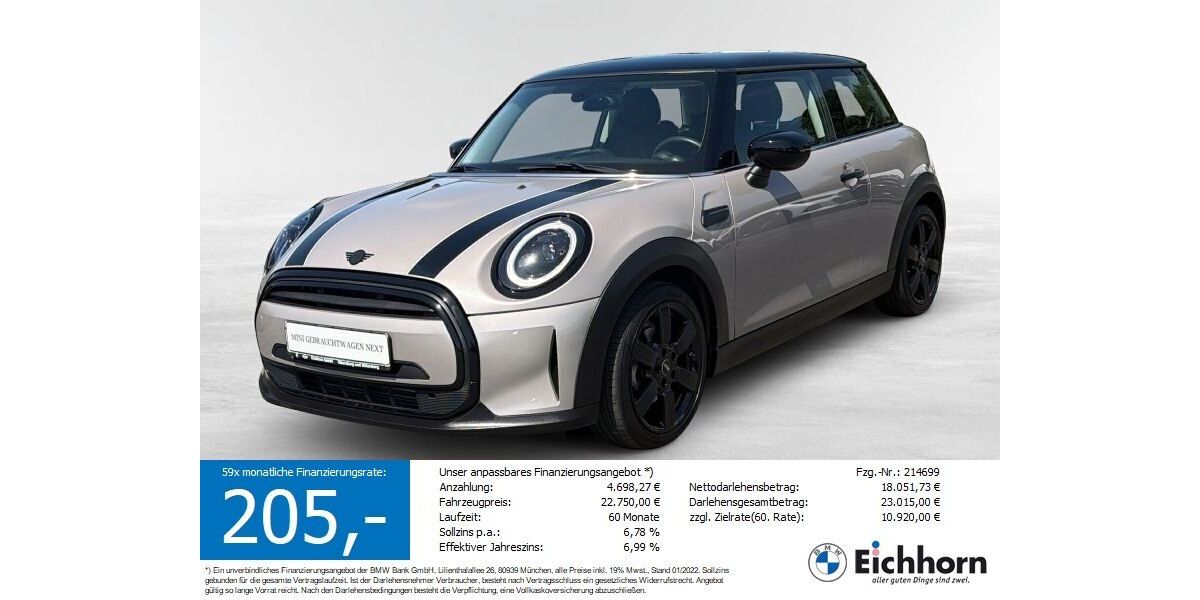 Mini Cooper 43.970 km 21.850 &euro; Miltenberg 63897