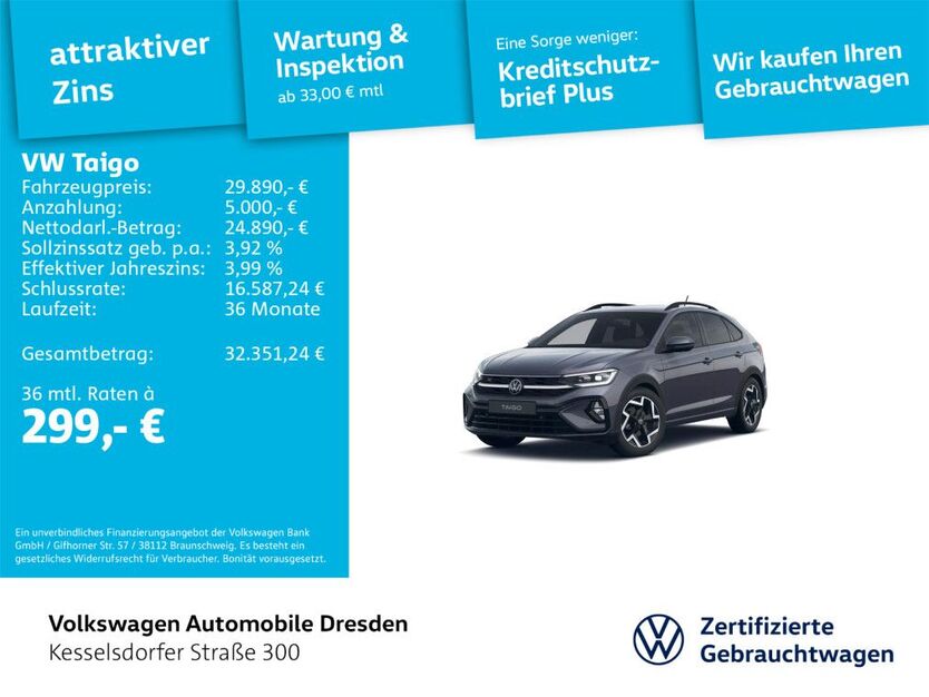 VW Taigo 24.810 km 29.890 € Dresden 01169