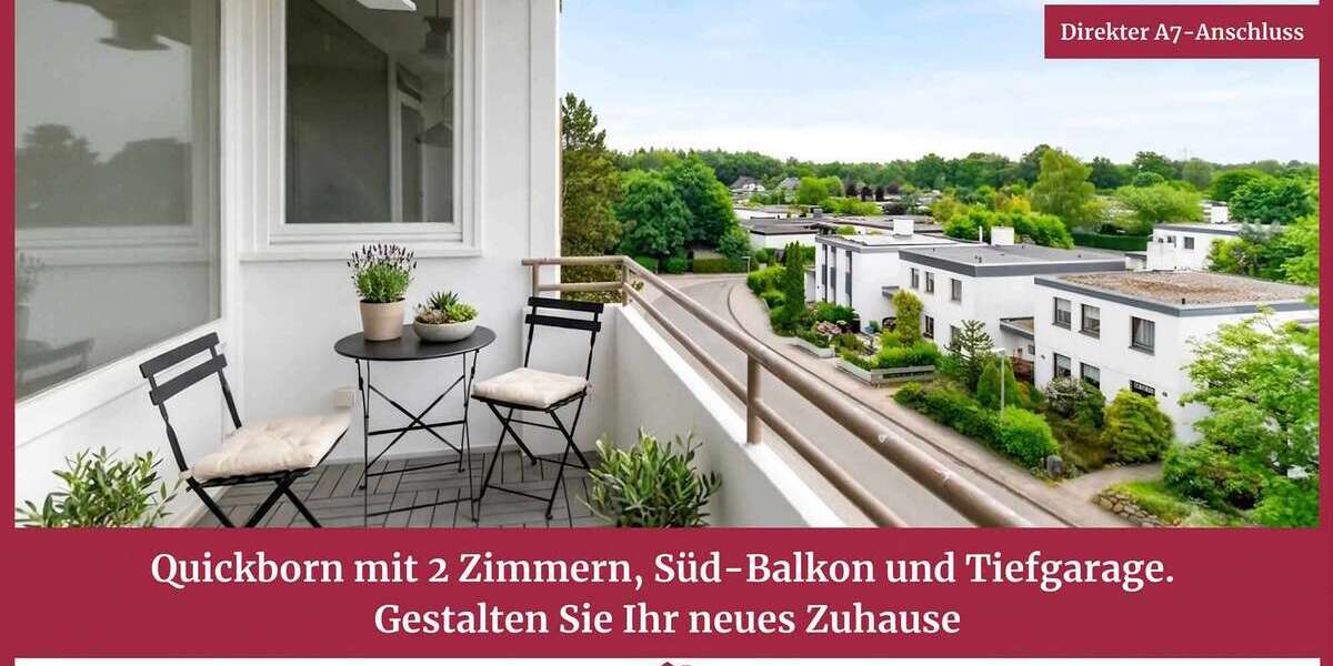 Etagenwohnung Quickborn - 2 Zimmer, 53 m&sup2;, 135.000&euro; | Angebot:27133217