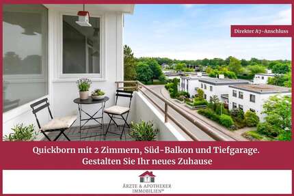 Wohnung Quickborn - 2 Zimmer, 53 m&sup2;, 135.000&euro; | Angebot:27133217